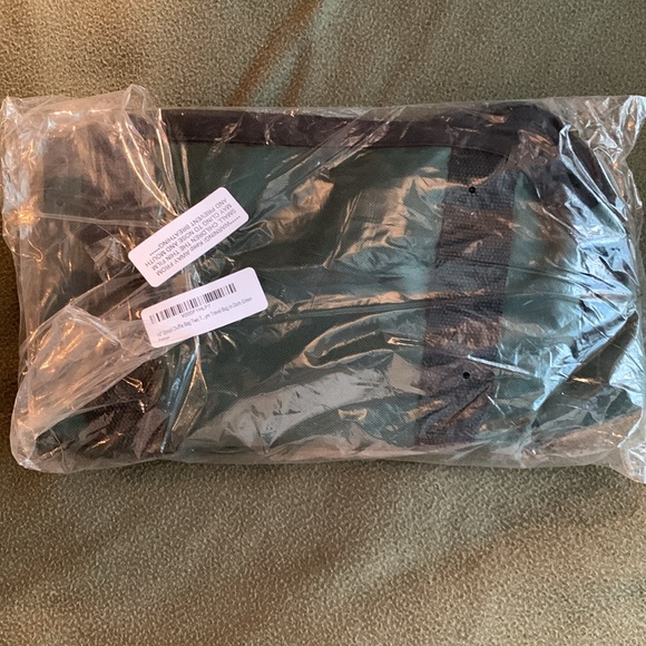 NIP Dalit 14” small duffel bag. Dark green. 14” x 8” x 9” - Picture 2 of 7